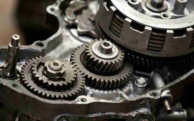 Seized motorcycle engine 